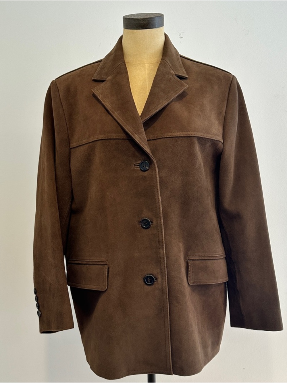 Source Unknown Brown Suede Jacket Size OS